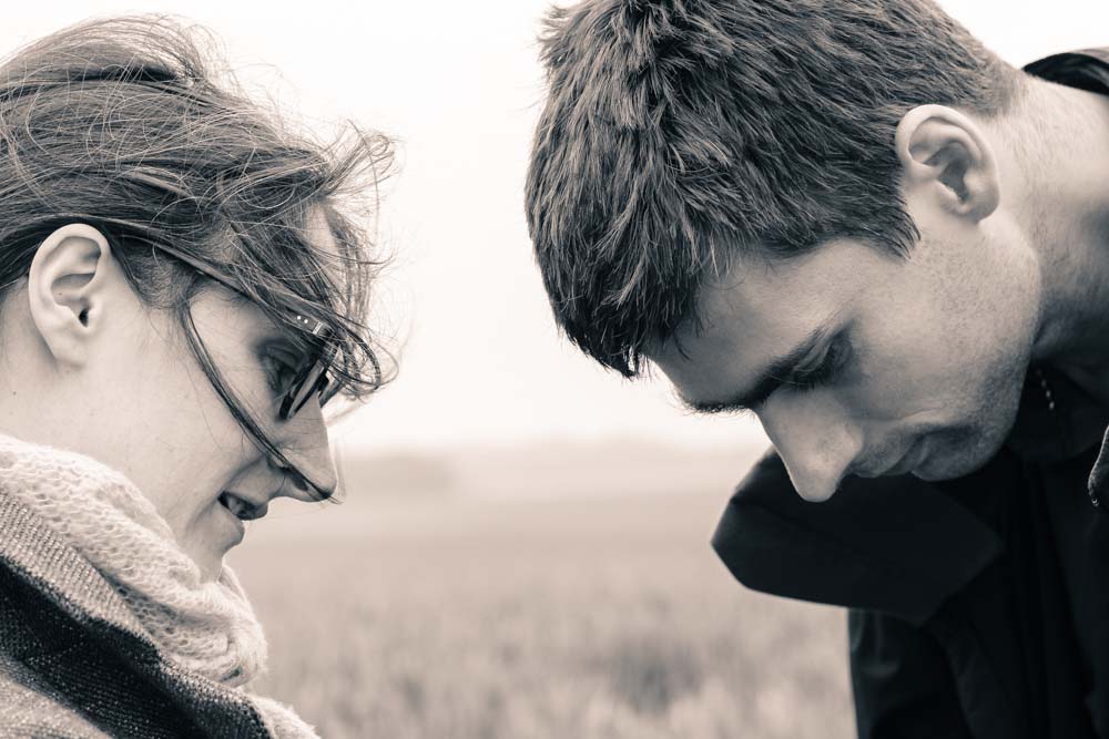 couple noir et blanc