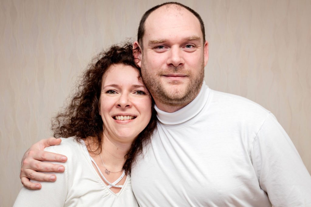 Photo de famille frère et soeur