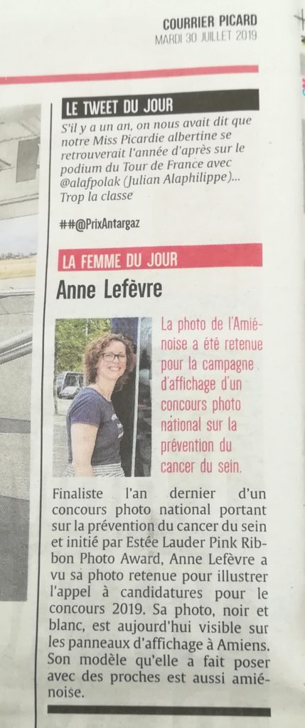 Photo concours encart courrier picard