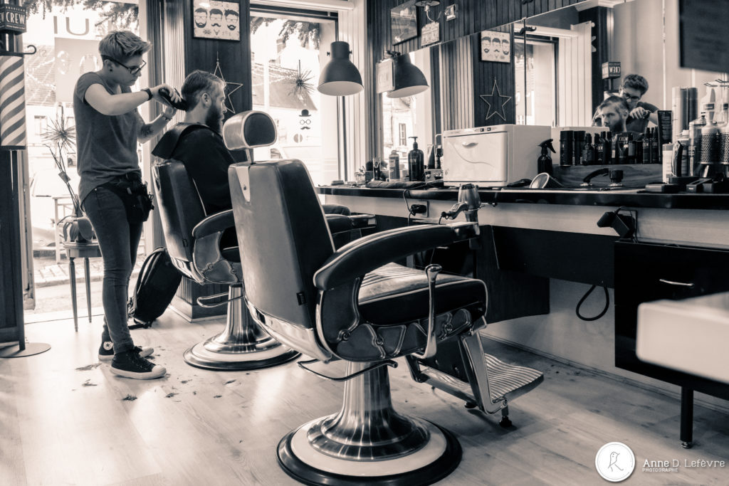 Salon coiffure barbier