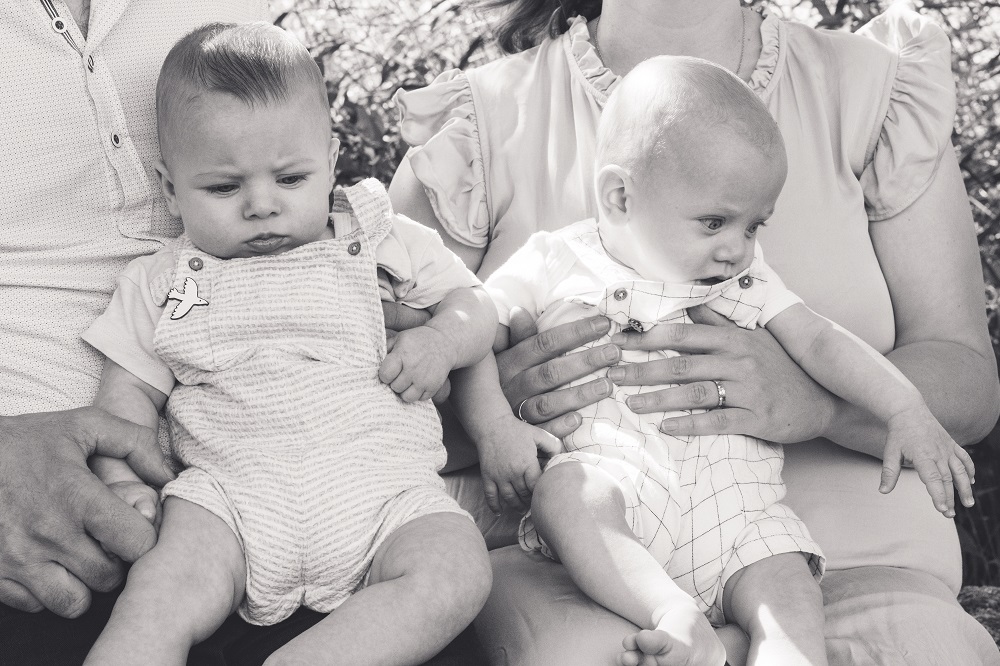 Séance nouveau-nés avec des jumeaux Anne D. Lefèvre Photographe Amiens