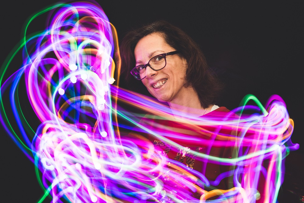 lightpainting portraits originaux