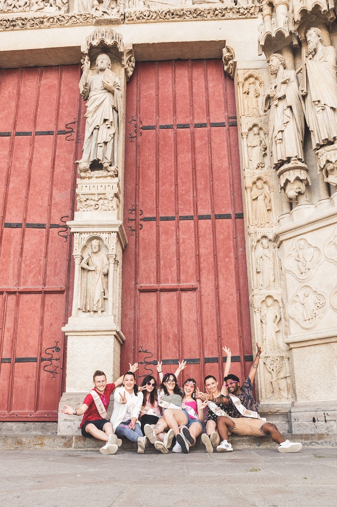cathédrale Amiens groupe amis